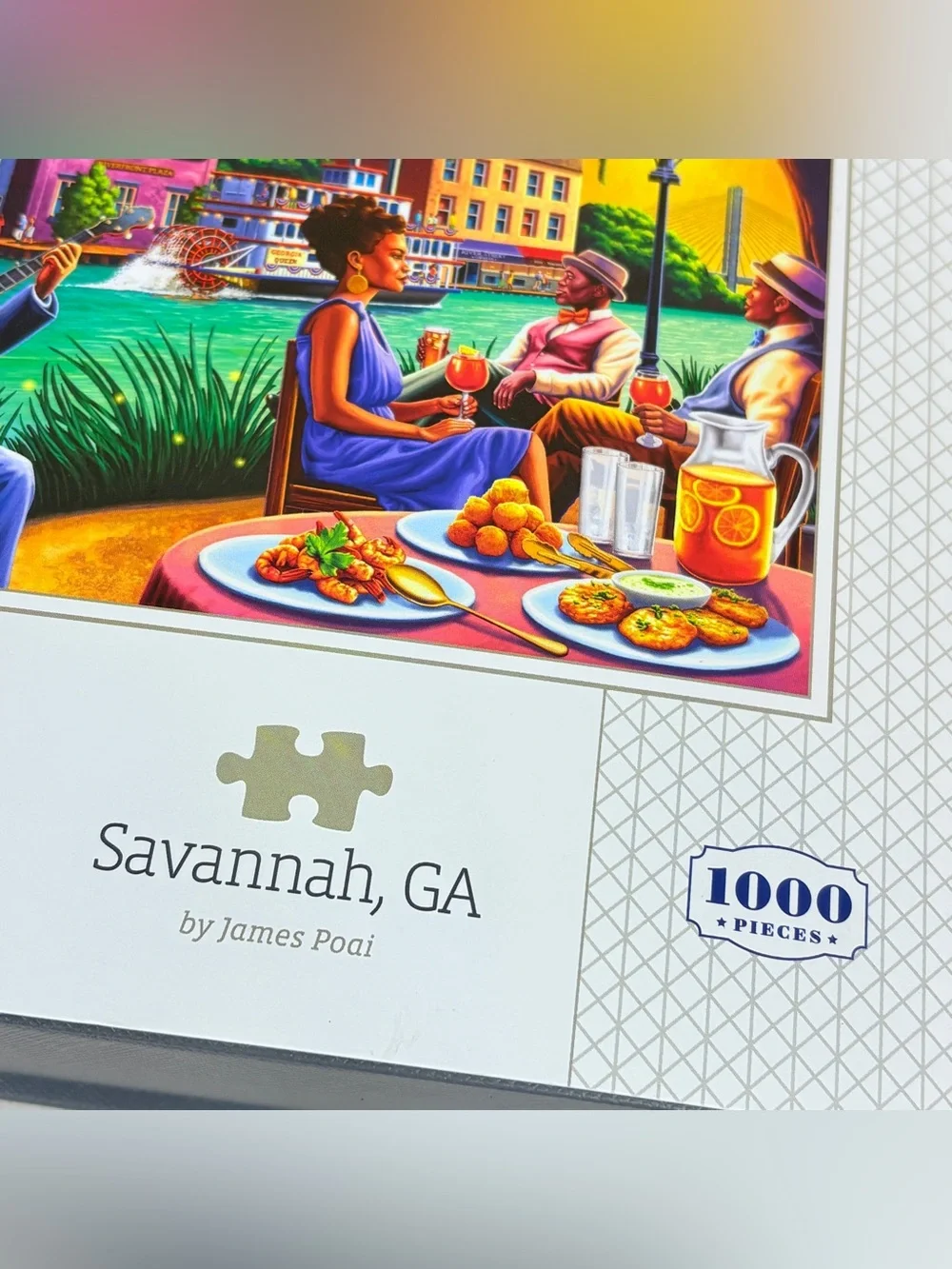 1000 Piece BOARDWALK Jigsaw Puzzle Savannah, GA - American Cities Collection
